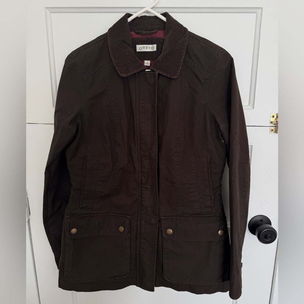 Orvis Women's Barn Coat Waxed Cotton